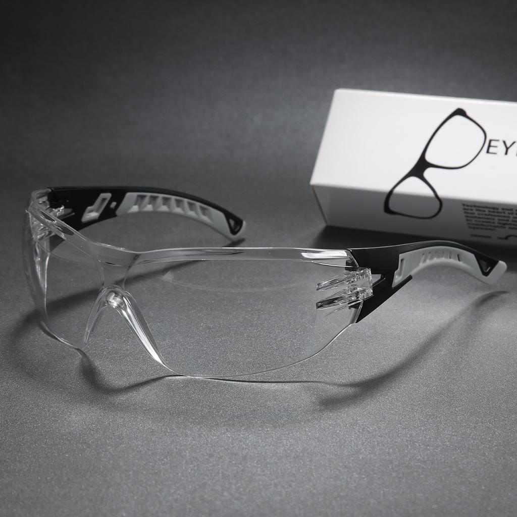 Clear Windproof Safety Goggles Vented Anti Sand Riding Glasses Work Laboratory Protective Eyewear Spectacles VOPHA