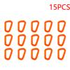 15-50PCS D-shape Belt Hanger Buckles Reusable Snap Type Safety Lock Buckles Lightweight High Strength Hardware Tools for Camping