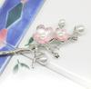 Miaomyao Single Japanese Hair Cubic Cherry Silver Hair Doplnek [Miaomyao] Vlásenka, Vlásenka, Styl, Tomesode, Ornament, Kov, Antik, Zirkony,