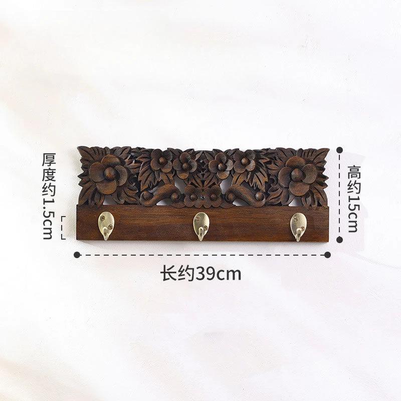 Скандинавские деревянные вешалки-стойки Органайзер для прихожей Настенная вешалка для коридора Хранение Минималистичная дизайнерская вешалка Вешалки для одежды Дешевые Детские 16560₽