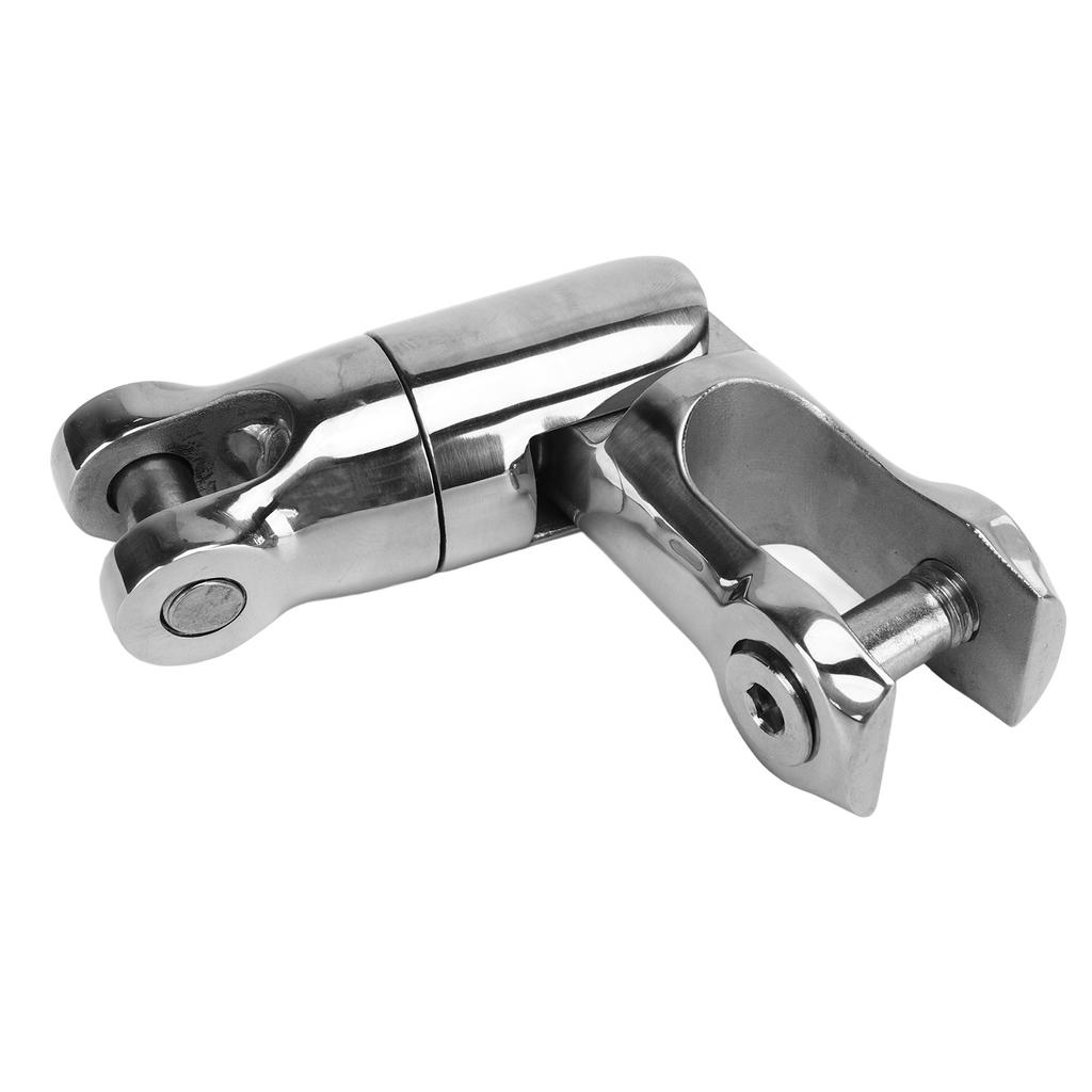 Anchor Double Swivel Connector 316 Stainless Steel Multi Directional 9000LBS Work Load for 10‑12mm Chain
