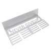 Medal Hanger Display Multipurpose Innovative Wall Mounted Metal Awards Rack with   Shelf for Runners