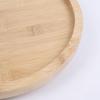 Bamboo Lazy Sofa Armrest Tray: Portable Foldable Tray with Phone and Cup Holders.
