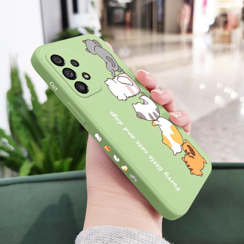 

Plush Animal Case For Samsung Galaxy A73 A53 A33 A23 A13 A03 A72 A52 A52S A32 A22 A12 A02 A02S A71 A51 A31 A21S 4G 5G Cover Samsung A33 5G