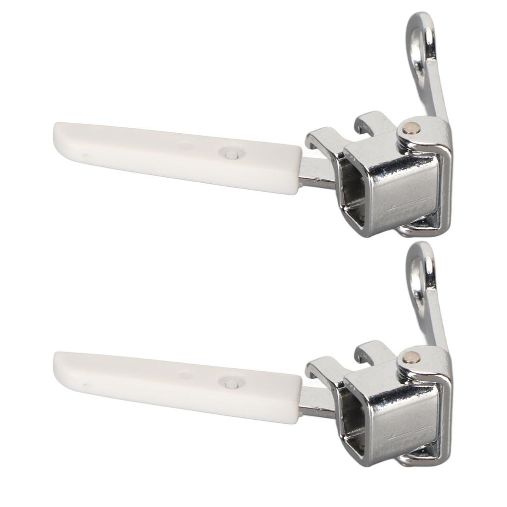 2PCS Embroidery Darning Foot Stainless Steel Embroidery Presser Foot for Singer 4452 44S 6180 6160