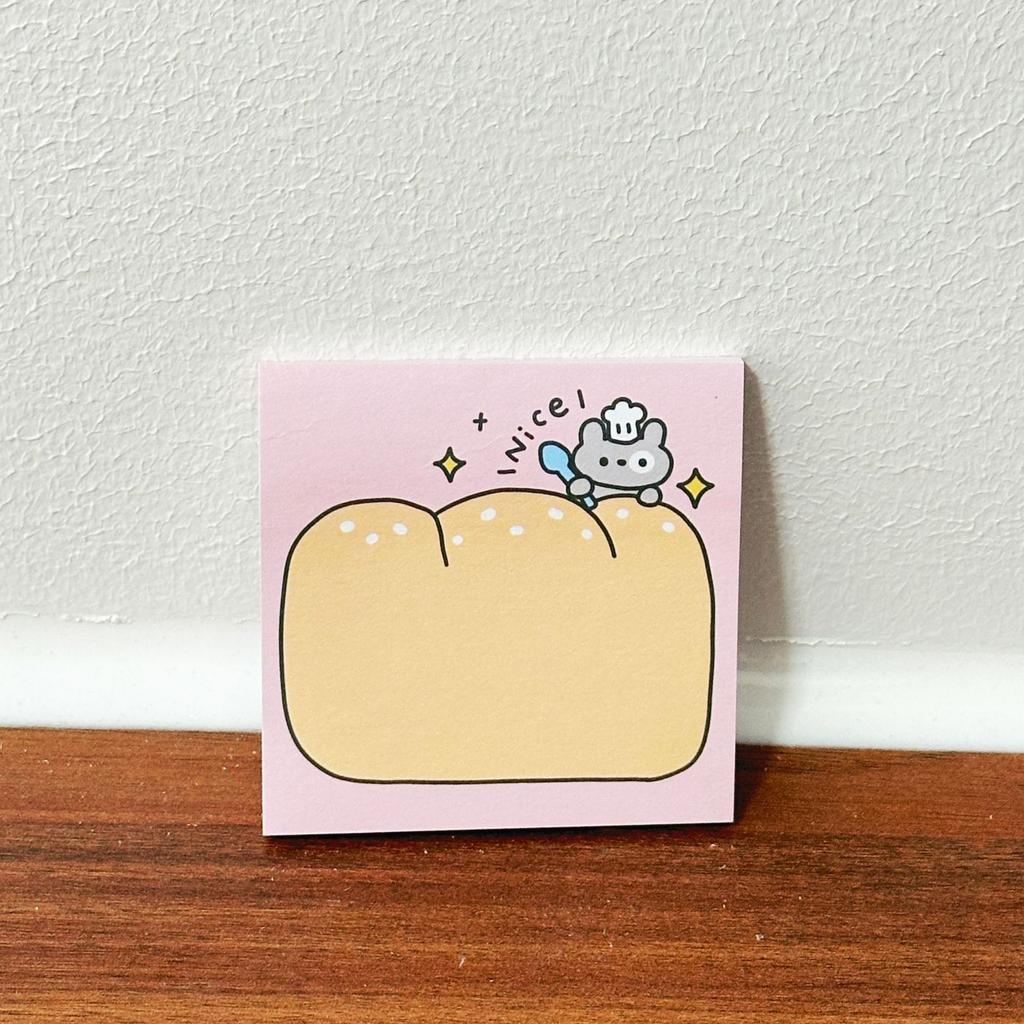 Cartoon-style Simple and Cute Sticky Notes - Decorative Stationery for Student Planners, Note-taking  (Adhesive Notepads) kawaii