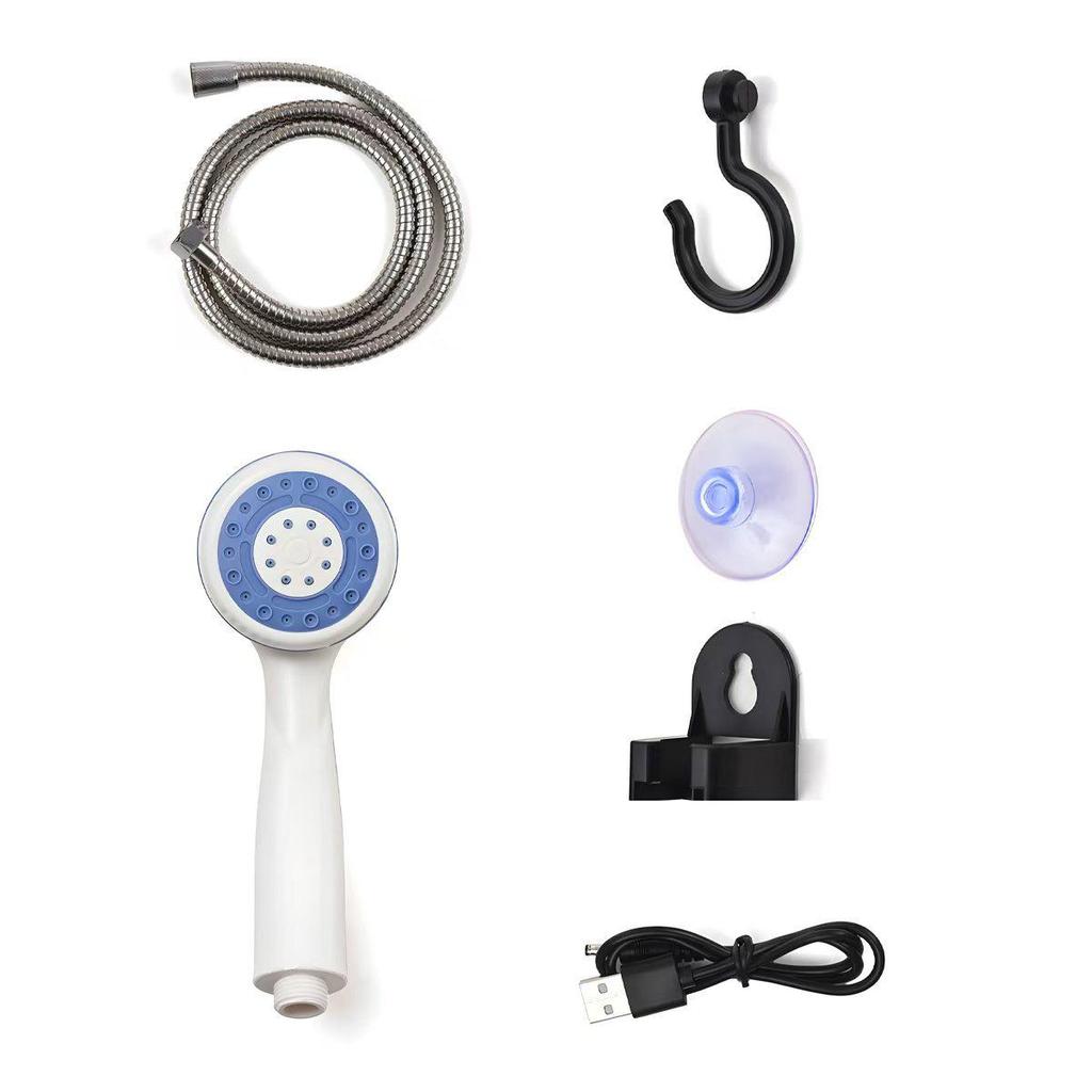 Portable Electric Shower Set for Camping, Dormitories, Home & Construction Sites