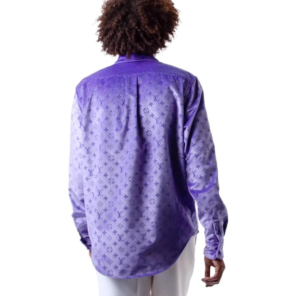 Louis Vuitton Shirt Men's Purple 1AAIGD