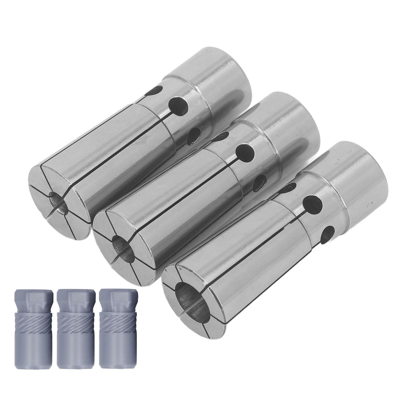 

3Pcs Taper Collet Carbide Spindle Collet Chuck Lathe Tool Holder for CNC Processing