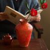 Tao Mei Ji Handmade Wabi-Sabi Style Ceramic Vase for Zen Flower Arrangements