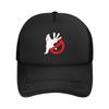 Unisex Cartoon Movie Trucker Cap Mesh Baseball Cap Polyester Ghostbuster Dad Hat Sun Hats Adjustable Racing Cap Summer