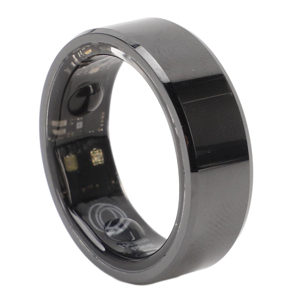 Smart Ring Step Counter Sleep Quality Monitoring Ring Wireless Charging Sports Health Tracker Built in Battery Size 8
