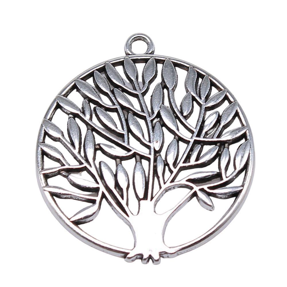 Charms Big Tree Of Life Pendants Wedding Jewelry Findings QC017