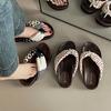 Thick-soled Shoes Herded Shoes Retro and Niche Flip-flops for Women's New Style