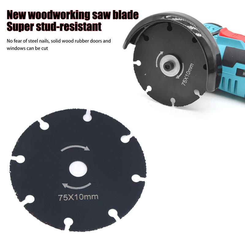 75Mm Diamond Grinder Grinding Wheel Blade Carbide Saw Blade Mini Cutting Disc For Metal Woodworking Plastic Cutting