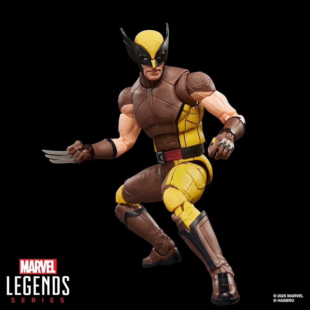 Hasbro Marvel Legends Wolverine Action Figure Brown Suit 15 Cm for Marvel Studios Deadpool Collection