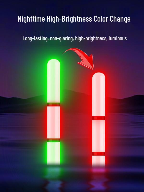 Large Long Casting Rod with Luminous, Eye-Catching, Thickened A-Bo Float for Rock Fishing