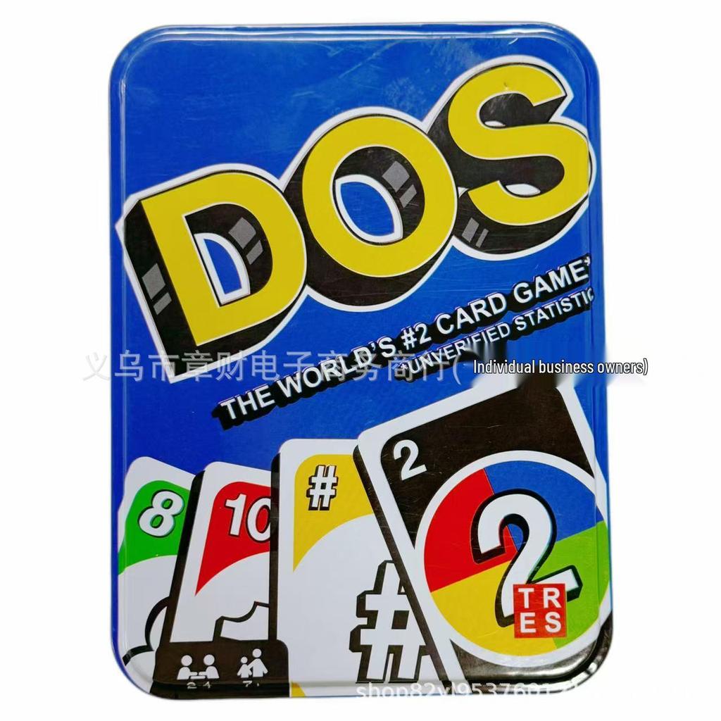 UNO Waterproof Tin Box Series: Popular Board Game Cards for Team Building & Family Gatherings