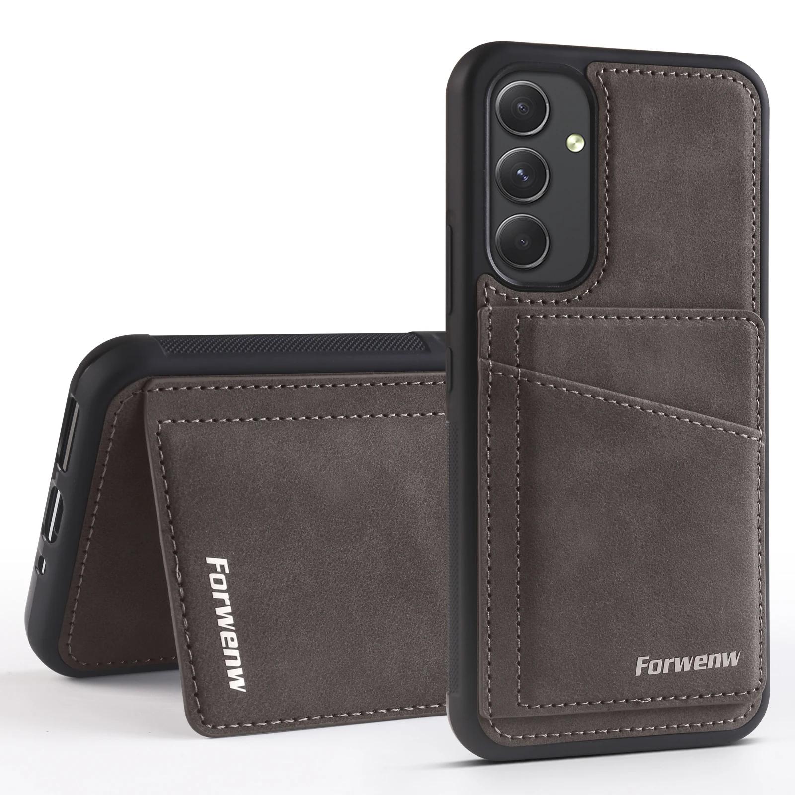 

Чохол-холдер для карток з RFID-захистом для Samsung Galaxy A56 A55 A54 A36 A35 A34 A16 A15 A14 S25 Ultra Edge S24 FE S23 S21 S20 S22 Plus For Galaxy A55 5G