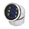 Rhaxel 52mm 3in1 Multifunction TFT Digital Meter Water Temp Water Level Holding Tank Level Meter with Backlight for Car Boats