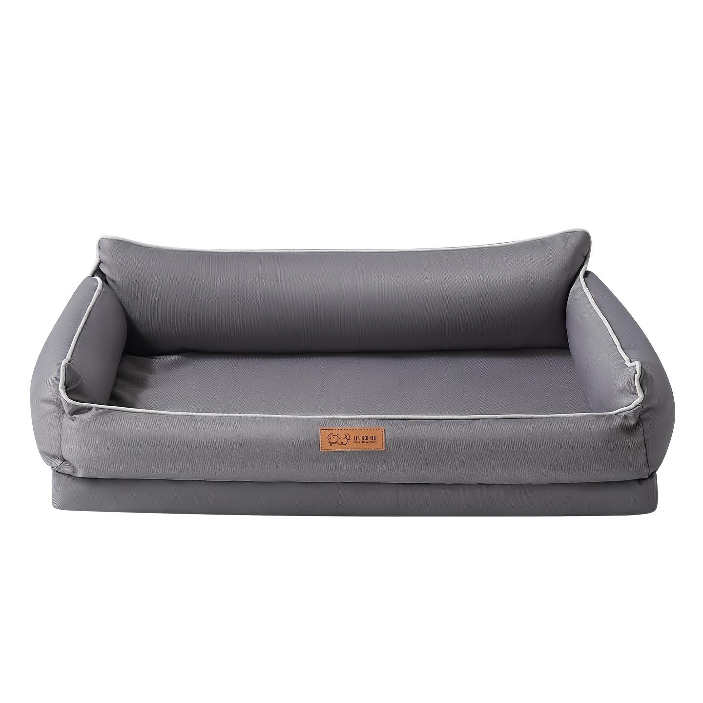 

1PCS 1 Piece of Dog House Dog Bed, Dog Mat Dog House Dog Sofa Universal for All Seasons M серый