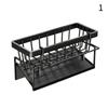 Multifunctional Sink Drain Rack Self Draining Rack Dish Brush Storage And Organization Rack