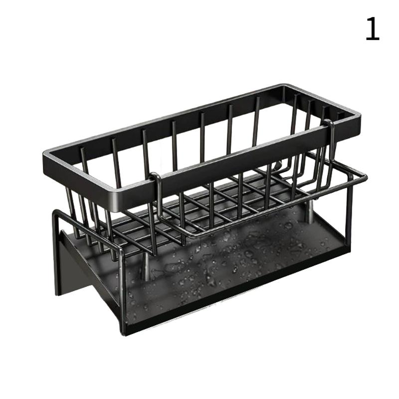

Multifunctional Sink Drain Rack Self Draining Rack Dish Brush Storage And Organization Rack