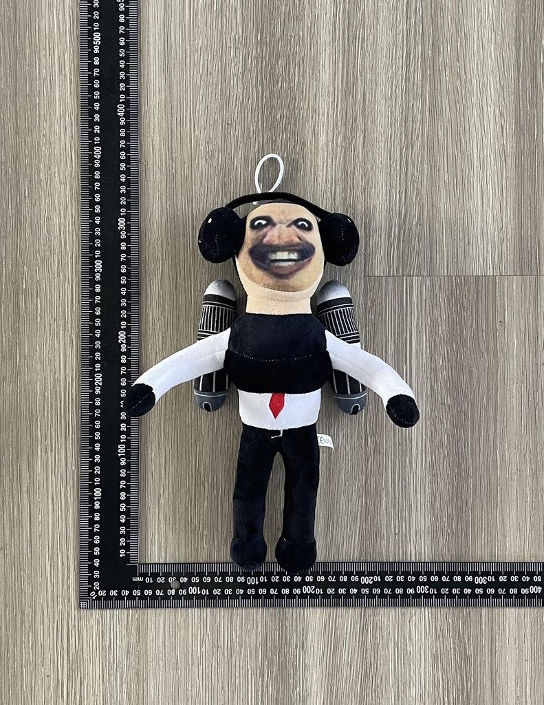 Skibidi Toilet Man Vs. Monitor Man Doll Plush Toy