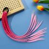  Girls Colorful Wigs Ponytail Headbands Rubber Bands Beauty Headwear Head Band Kids Hair Accessories Hair Ornament