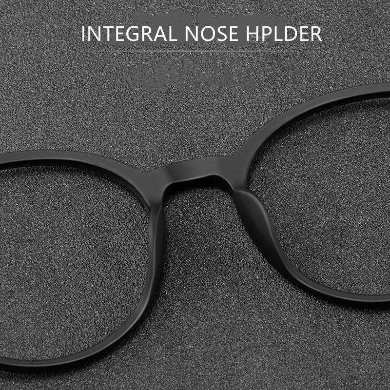 Ultralight Titanium Alloy TR90 Myopia Glasses Retro Round Optical Prescription Eyeglasses Frame Men and Women Oculos