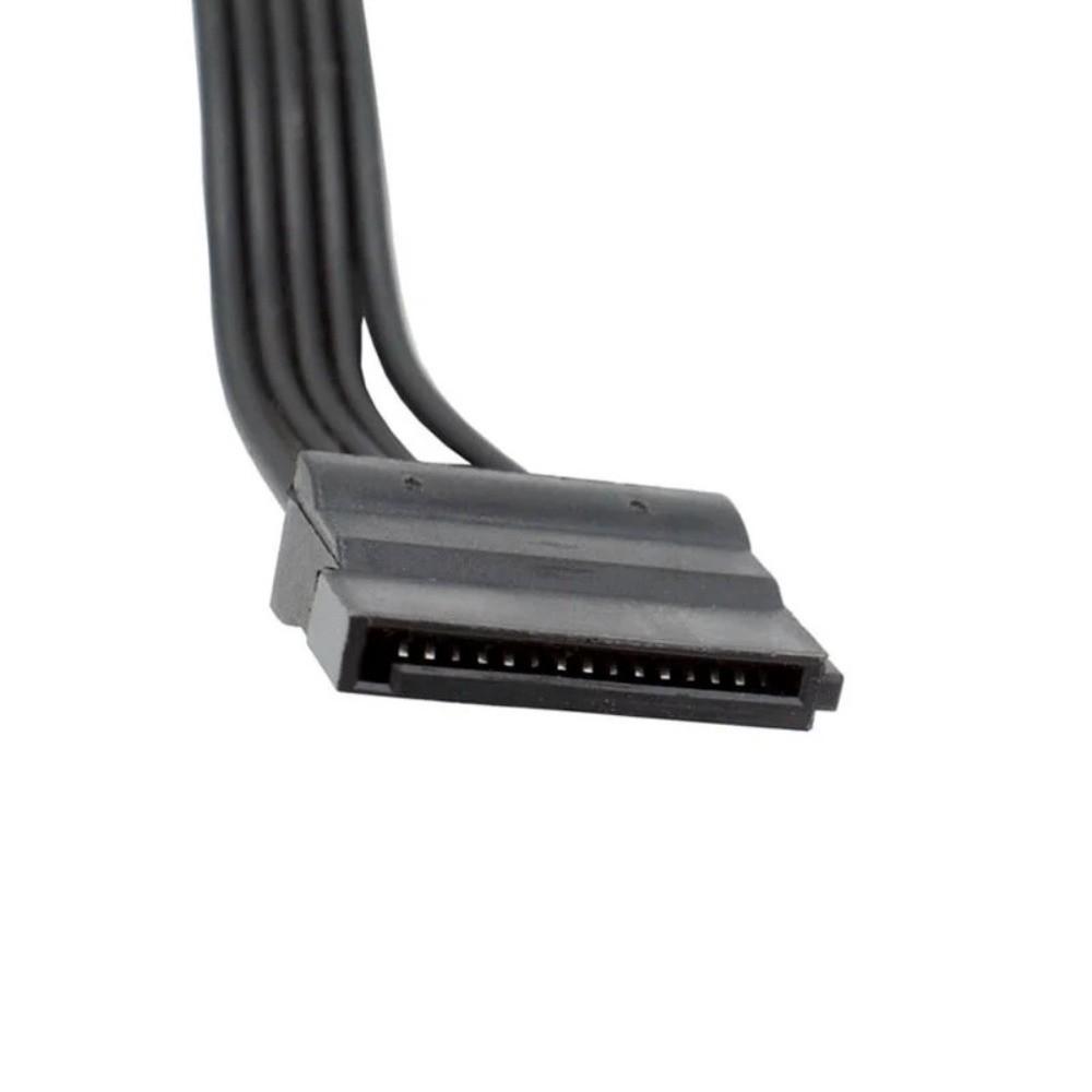15Pin Male/Female SATA Power Cable Y-Splitter Design SSD Power Cable High Quality HDD Power Cable