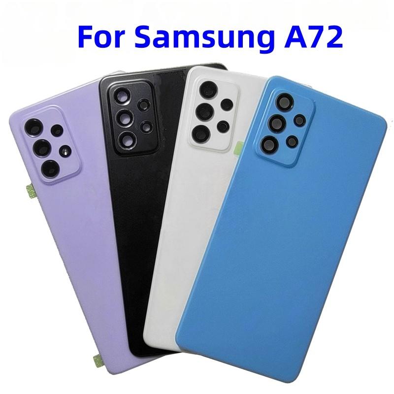

Back cover battery cover for Samsung Galaxy A72 SM-A725F SM-A725F/DS A725M/DS Back Cover Repair Parts Door Battery Door синий