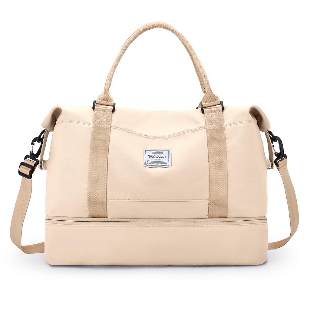 Weekender Bags For Women,Personal Item Travel Bag With Shoes Compartment,Overnight Travel Duffel Bag With Toiletry Bag