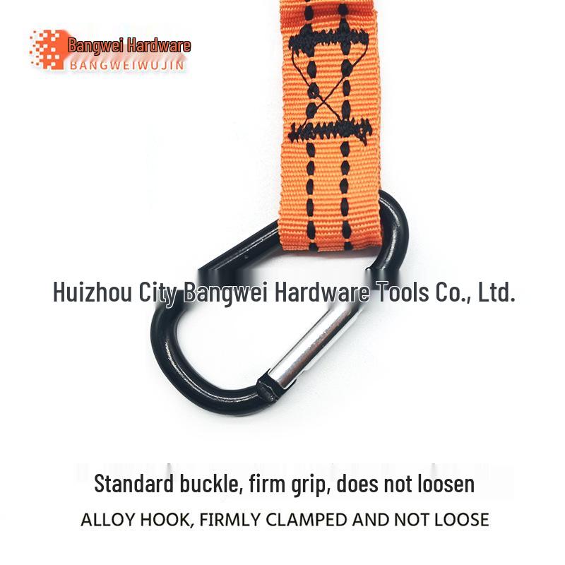 Retractable Elastic Tool Safety Lanyard for High-Altitude Operations