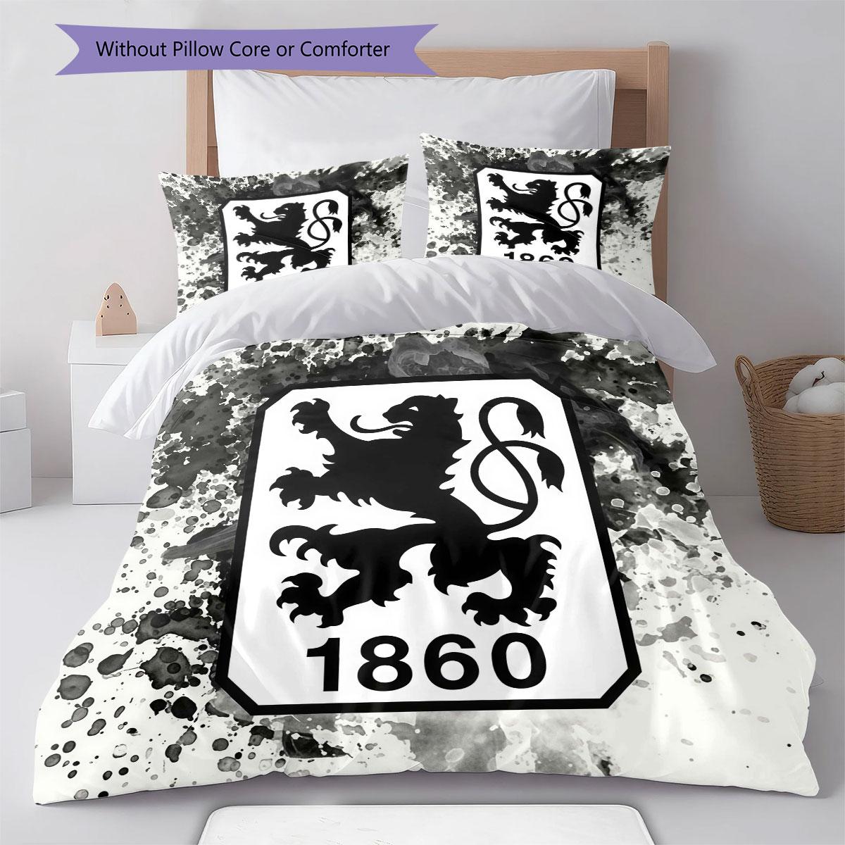 TSV 1860 logo Gultasveļas sega Komplekts