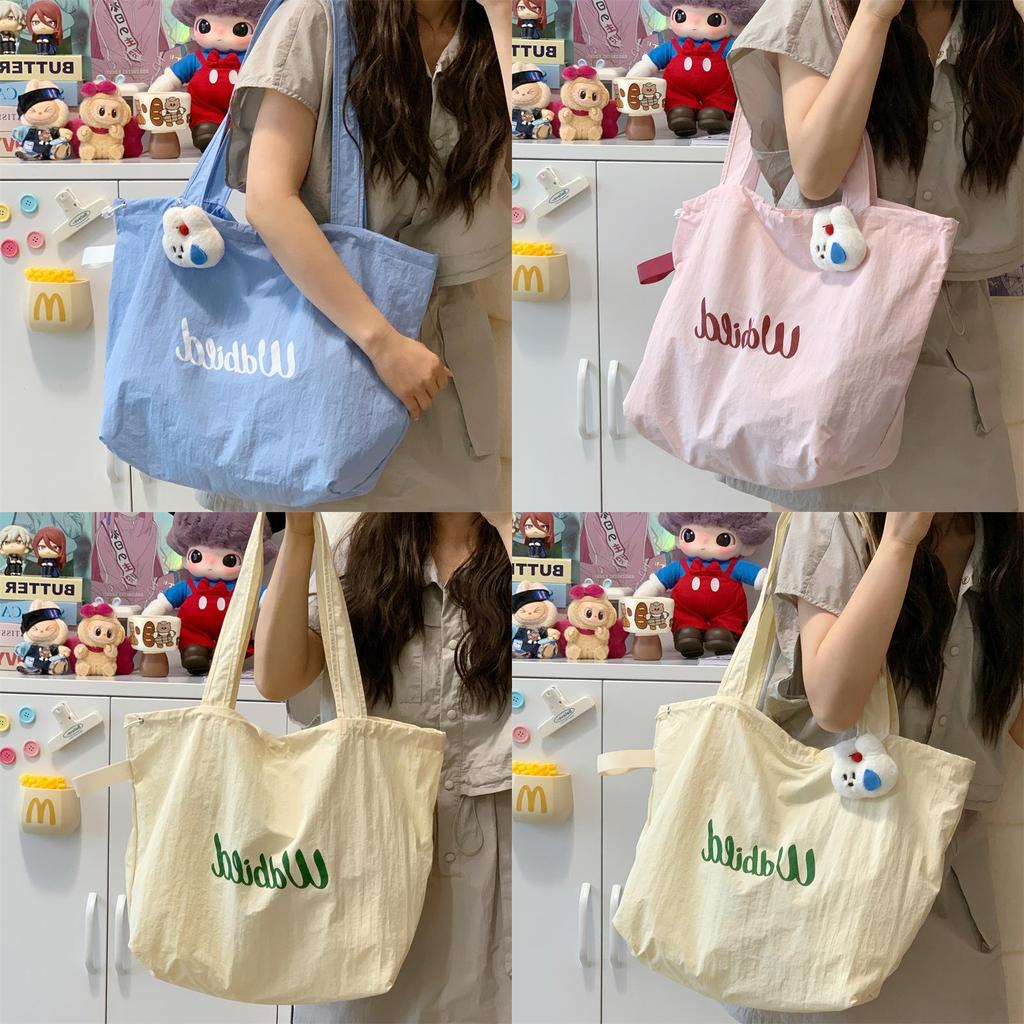 Korean Style Single Shoulder Bag With Large Capacity For Daily School And Casual Use