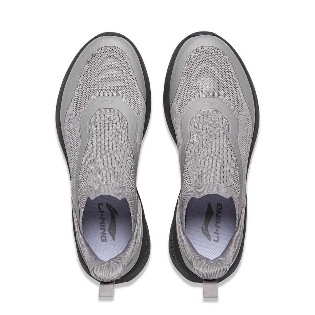 Li-Ning Yunyi Slip-On Soft Rebound Breathable Thick Sole Increased Height Wear-Resistant Shock Absorbing Non-Slip Low-Top Casual Shoes AGLW055-1