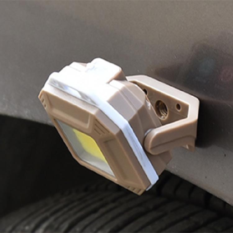 Protable Keychains Lamp Car Repair Torch Magnetic Lamp Outdoors Work Lights Powerful Small Pocket Torch Enduring