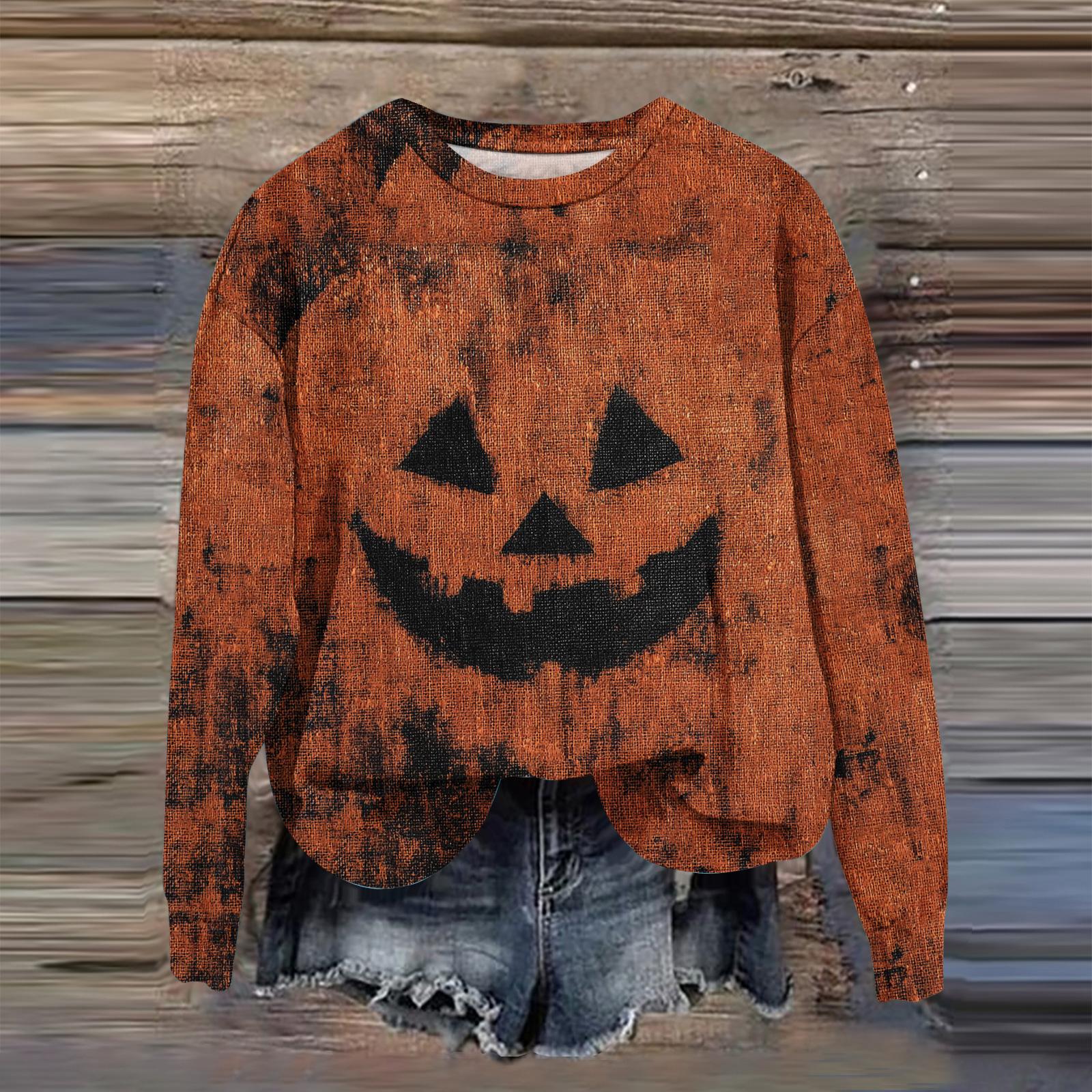 

Женская мода с принтом, длинный рукав, свободный круглый вырез, свитшот, осень XXXL золотой