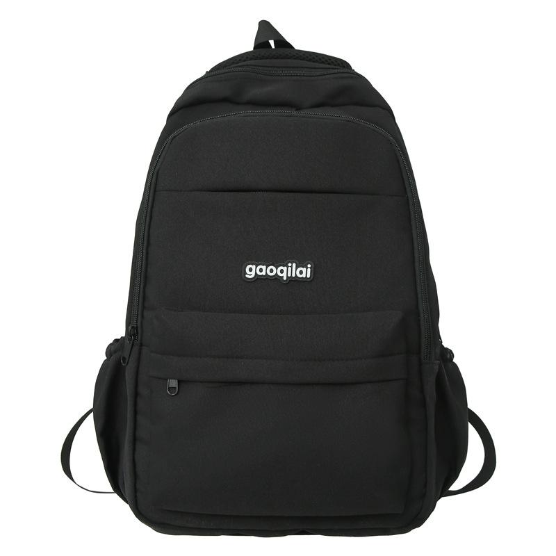Schoolbag Backpack Leisure Sports Junior High School Student School Bag Computer Large Capacity Outdoor Travel Simple Backpack