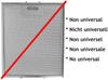 1 pc. Mesh. Filter for drawing 427x160 mm Fat-trapping. Metal