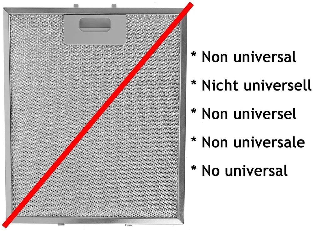 1 pc. Mesh. Filter for drawing 427x160 mm Fat-trapping. Metal