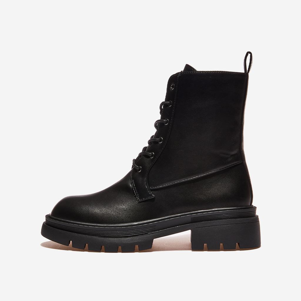 [Nuovo] Narin Lace-up Boots [NC70220-BLACK]