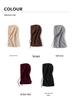 European & American Women's Winter Knitted Hooded Balaclava Beanie Scarf.