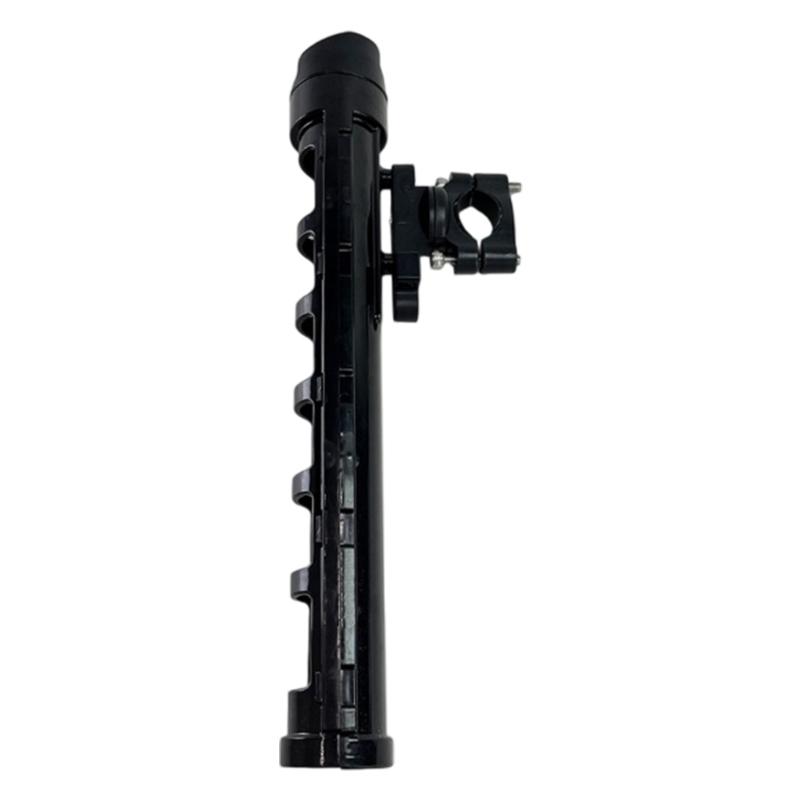Ergonomic Motorcycle Fishing Rod Holder Fishing Poles Mount Bracket With 360 Degree Rotation For Outdoor Camping Travel
