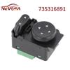 For Fiat Palio Doblo Strada Siena Side Mirror Control Switch 735298499 735316891 8Pins Orange Light