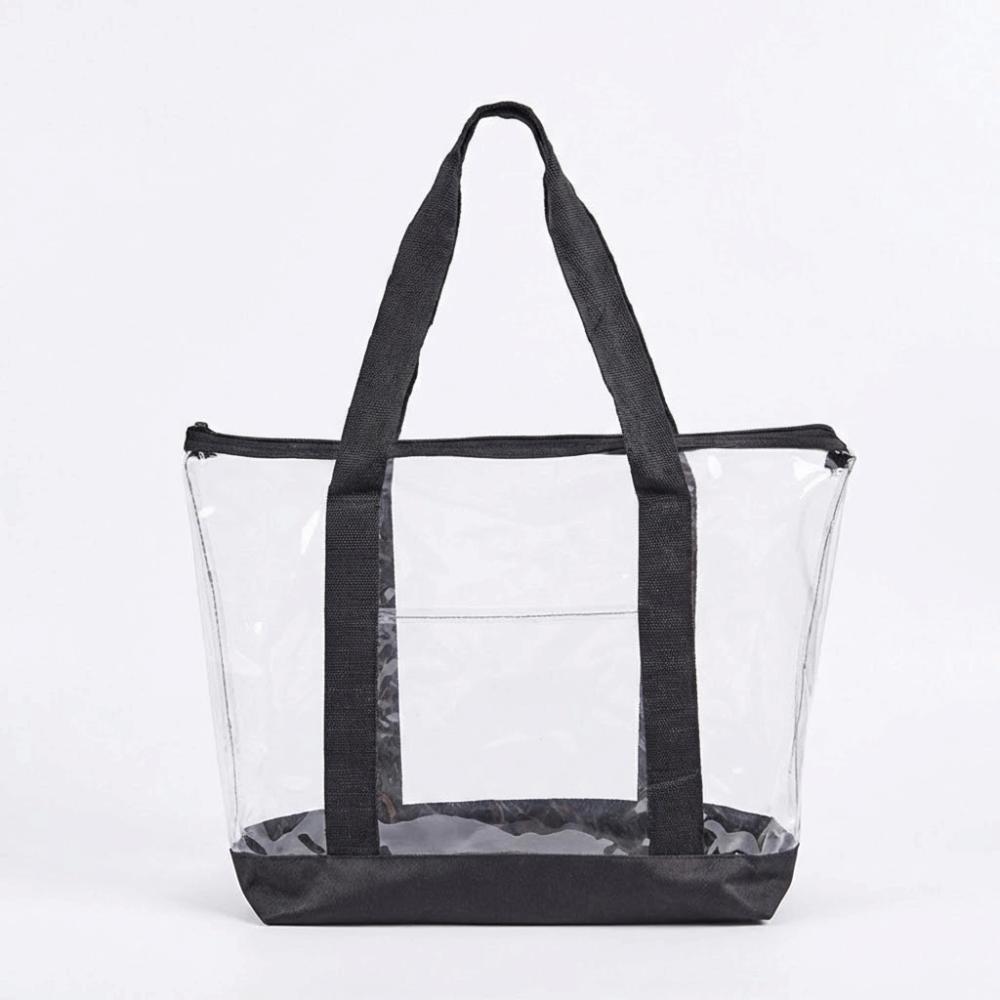 

Transparent Water-Sprinkling Festival Bag Large Capacity Tote Bag Trendy PVC Beach Bag Travel прозрачный