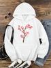 Cherry Tree In Full Bloom Men Women Clothes Hip Hop Fleece Hoodie Autumn Loose Hoodies Casual Pullover Crewneck Couple Hoodies