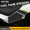 Motorcycle Fuel Tank Sticker For Benelli Leoncino 125 2022-2026 Benelli Leoncino 250 2022-2026 Silicone Protective Pad