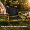 Folding Chair Reclined with Aluminum Frame Rust-Resistant Ergonomic for